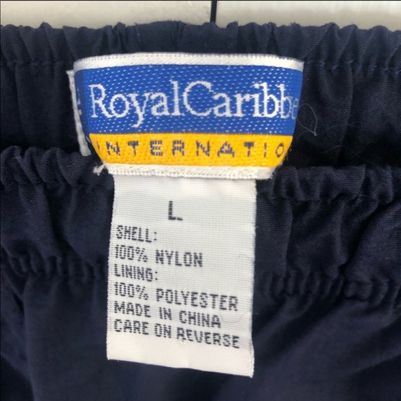 Royal Caribbean cruiseline RCCL blue casual short - Picture 3 of 6